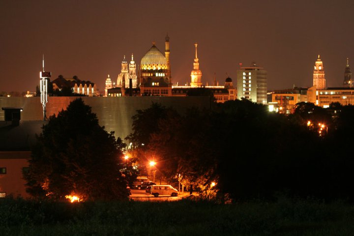 Blick auf die Yenidze in Dresden
